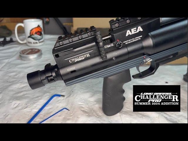 AEA CHALLENGER PRO LONG BARREL SUMMER 2024 ADDITION - HOW TO ADJUST HAMMER SPRING