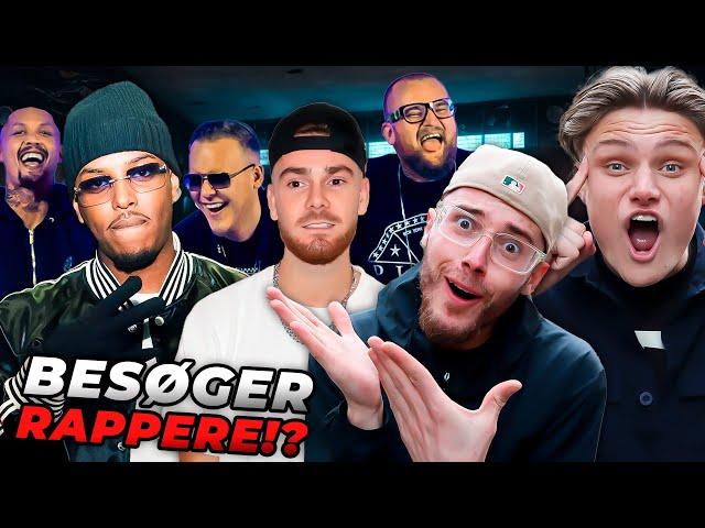 VI BRUGTE 24 TIMER MED RAPPERE!? (Ft. Gobs, Merro8 & UAK)