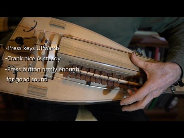 Altarwind Hurdy Gurdy: Lesson 8-Playing a Major Scale