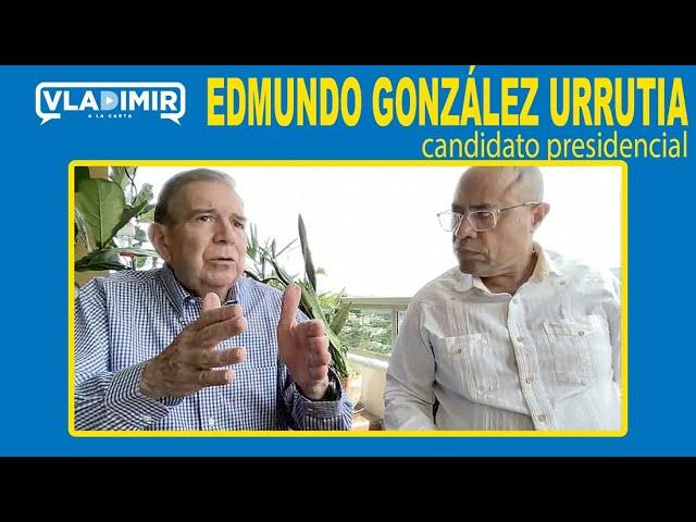 “Aliento a las Fuerzas Armadas a actuar apegadas a la Constitución", dijo Edmundo González Urrutia.