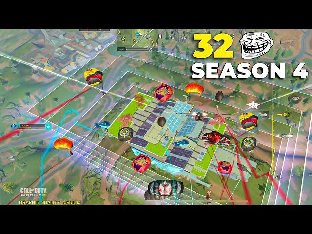 *NEW* UPDATE SEASON 4 HAS BEST GROUND LOOT GUNS | 32 KILL in SOLO VS SQUAD