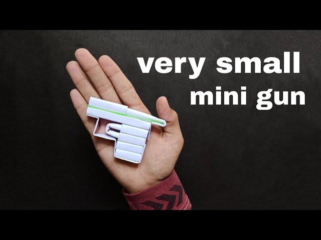 Mini pocket Gun | How to make paper Mini Pocket gun | Paper GUN | very small gun