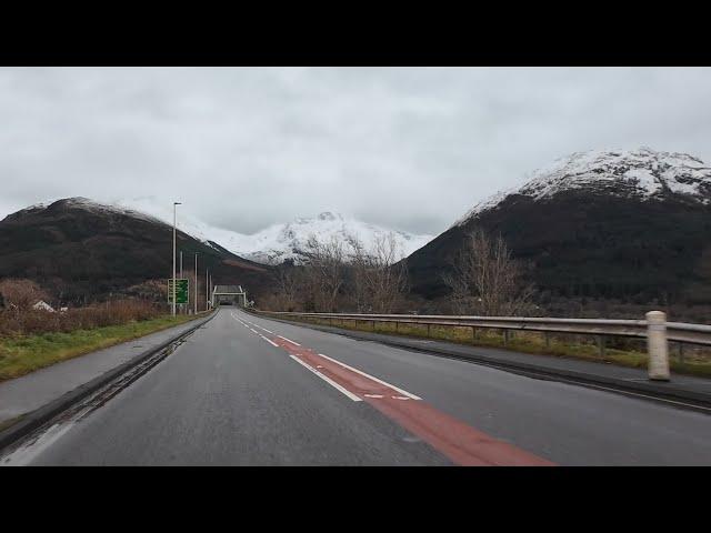 LIVE - Ballachulish - Glencoe -  Glen Etive | Driving in Scotland