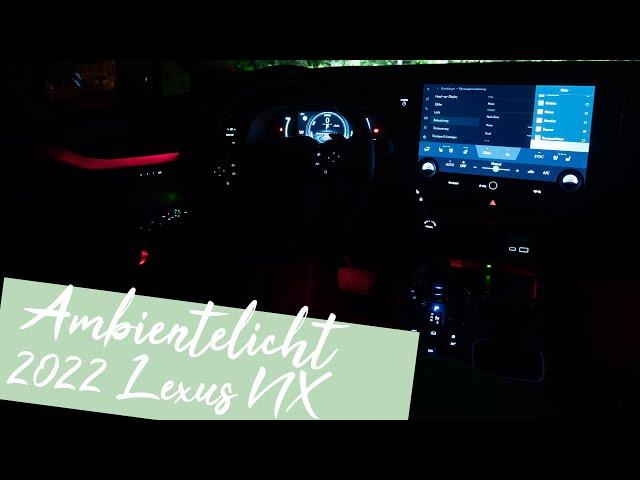 Ambientebeleuchtung im 2022 Lexus NX #POV #NightDrive [4K] - Autophorie Extra