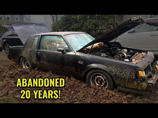 ABANDONED BARN FIND - First wash in 20 years! RARE GRAND NATIONAL