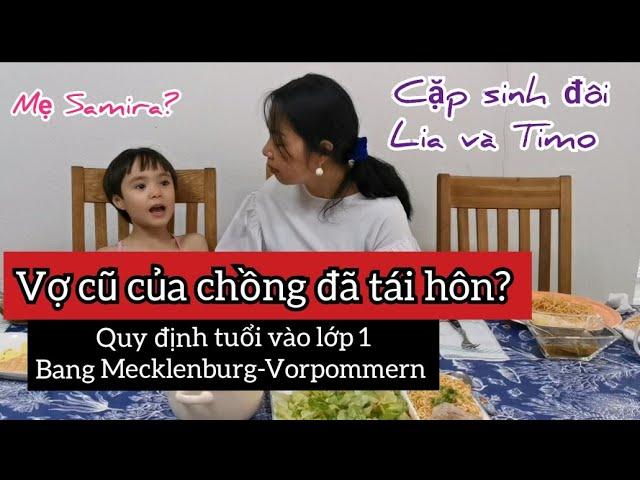 Mẹ của chị sống ở đâu / vì sao 7 tuổi mới học lớp 1// mẹ Việt và cặp sinh đôi lai Đức