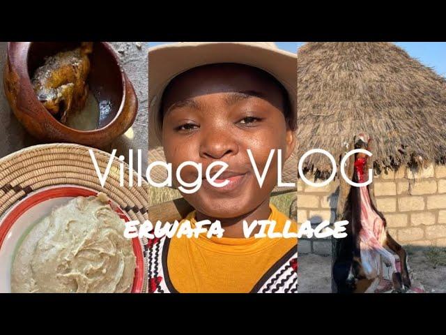 VILLAGE VLOG - NAMIBIA / AFRICAN/ Holiday any from town.