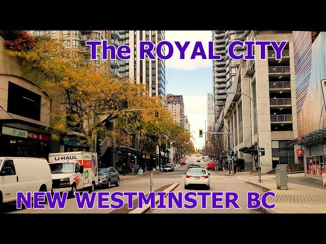 Queen Victoria named "NEW WESTMINSTER" BC CANADA 4K - The Royal City 2024