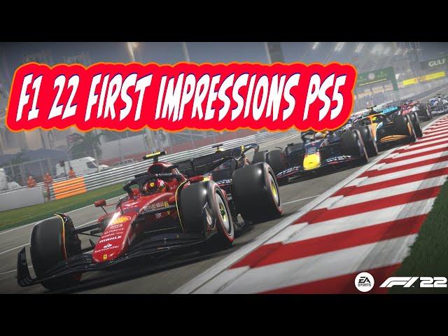 F1 22 First Impressions