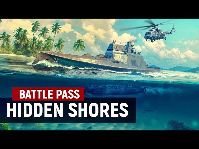 Hidden Shores | Modern Warships Battle Pass November 2024