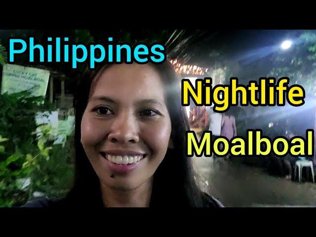 Island Girl  showing Nightlife in Moalboal Philippines