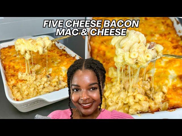 Five Cheese Bacon Macaroni & Cheese