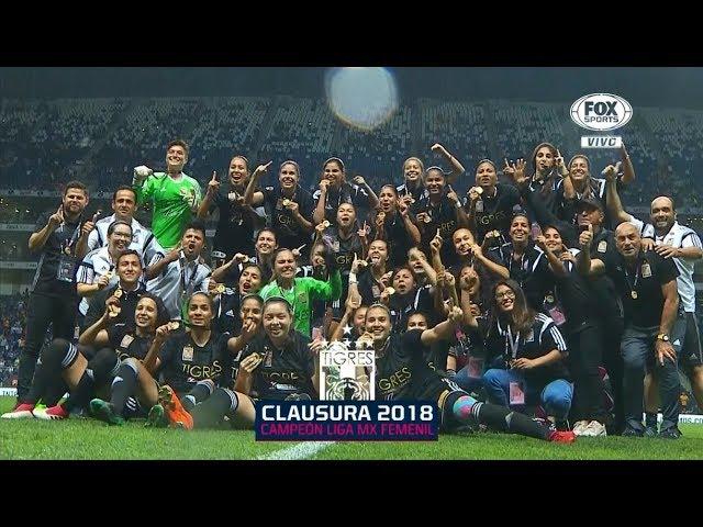 PENALES | TIGRES FEMENIL CAMPEONAS | RAYADAS VS TIGRES FEMENIL CLAUSURA 2018 HD