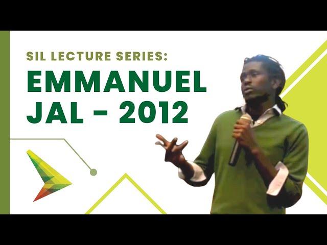 Social Impact Lab Lecture Series:  Emmanual Jal 2012