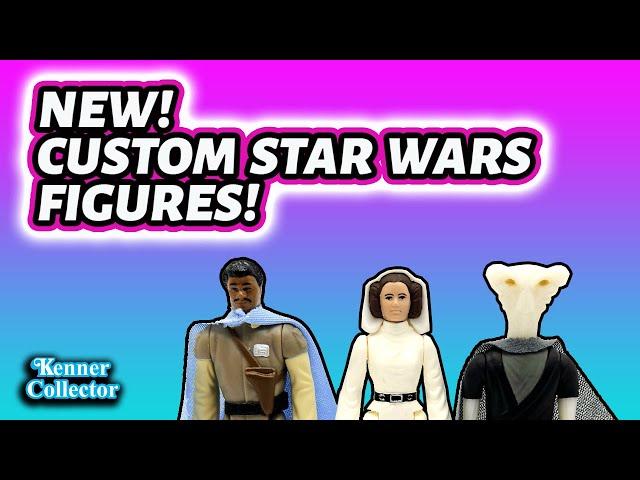 10 NEW! Vintage Kenner Style Star Wars Figures