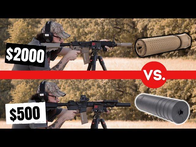 Cheap VS. Expensive 5.56 Suppressor