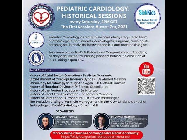 PEDIAITRIC CARDIOLOGY - HISTORICAL SESSION - EPISODE 1