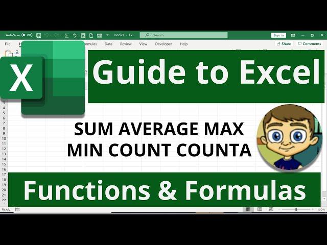 Beginner's Guide to Excel Functions and Formulas