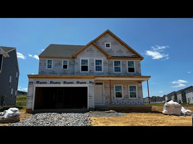 Pre-Drywall Walkthrough w/ Electric - Ryan Homes Lehigh Model