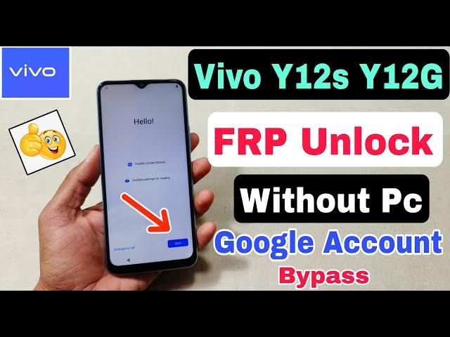 Vivo Y12s, Y12g FRP Unlock Without Pc | New Method | Vivo Y12s, Y12g Google Account Bypass |