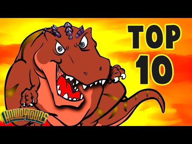 Top 10 Dino Songs - Dinosaur Songs for Kids from Dinostory by Howdytoons