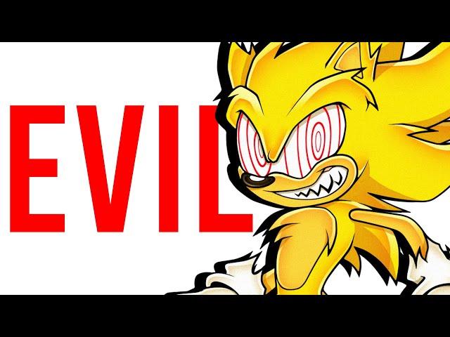 Fleetway Super Sonic - The Evil Original Super Sonic