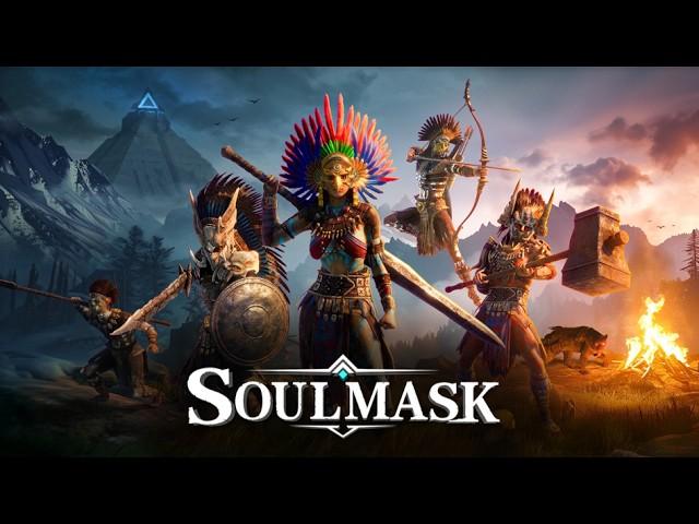 Barbarische Maskerade | Let's play Soulmask #01 | Early Access | Gameplay auf deutsch