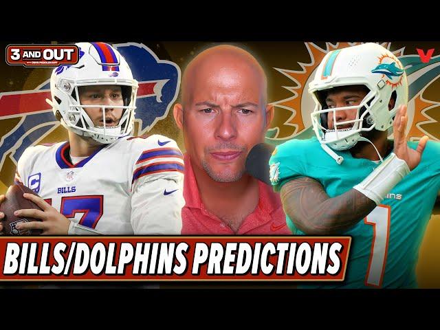 Bills-Dolphins Predictions: Will Tua Tagovailoa & Tyreek Hill finally beat Josh Allen? | 3 & Out