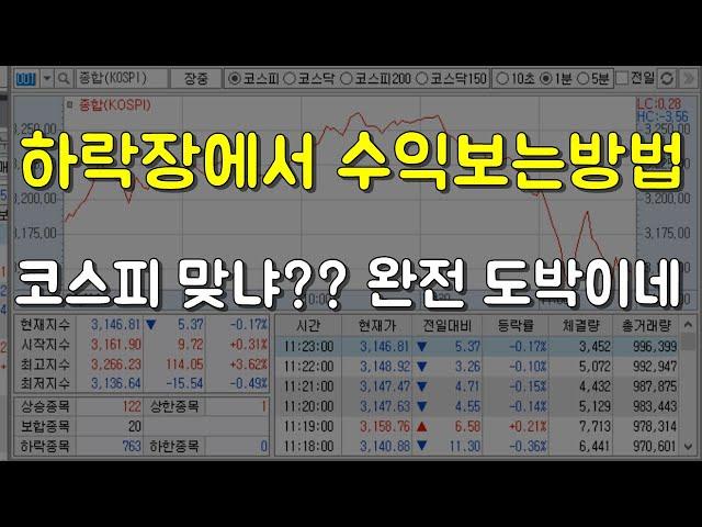 하락장에서도 수익보는방법 (구경만 하세요)