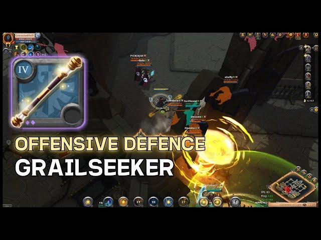 Albion Online PvP: Successful Offensive Defence (Grailseeker)/ 알비온 PvP: 성공적인 디펜스 공격(그레일시커)