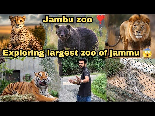 Exploring jammu's Largest Zoo / Jambu zoo in jammu | Largest zoo of jammu