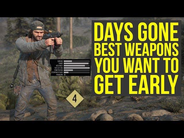 Days Gone Best Weapons YOU WANT TO GET EARLY (Days Gone Tips And Tricks)