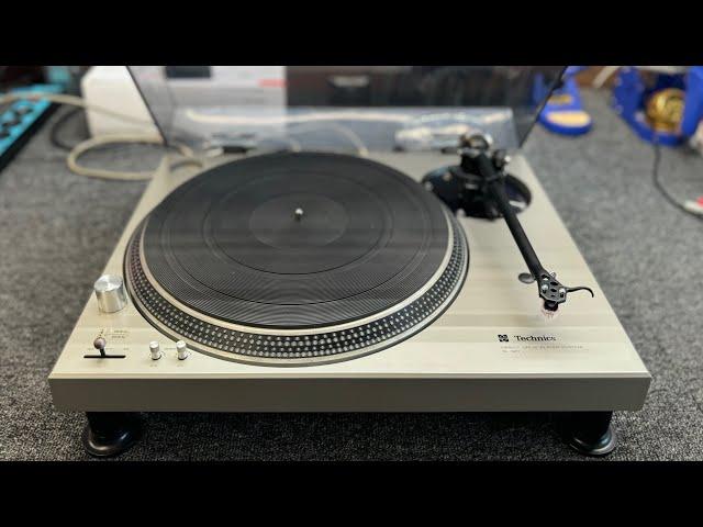 Technics SL-120 Turntable Recommissioning With Rega RB-303 Tonearm + Workshop Sneak Peak!