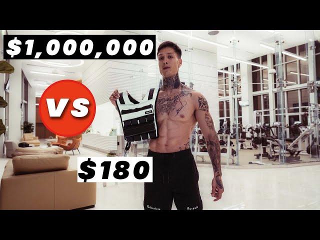 $1,000,000 Gym VS $180 Weight vest | Chris Heria