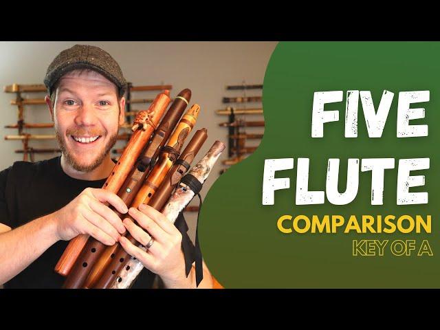 Five Flute Comparison | 5 Different Materials | Flute Review