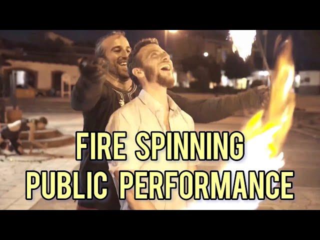 Fire Spinning Performance by Full Circle Phenomenal