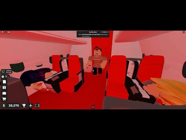 Roblox Cabin Crew Simulator - Gear Failure Emergency