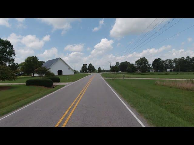 Scenic Drive of North Carolina Country Roads | Driving Sounds for Sleep and Study