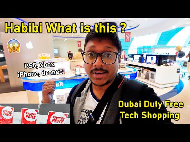 Tech Shopping in Dubai Dutyfree... What is this Habibi ?? 