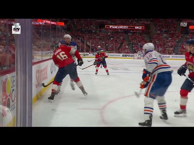 Draisaitl illegal check to the head of Barkov - Tough Call Recommendation