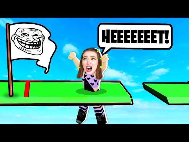 ОББИ ТРОЛЛИТ МЕНЯ в ROBLOX  Troll Obby Роблокс