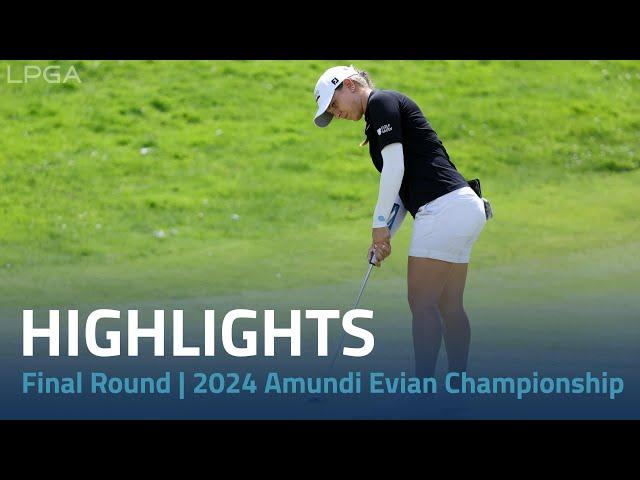 Final Round Highlights | 2024 Amundi Evian Championship