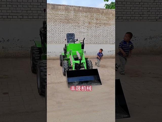 Household agricultural small loader.