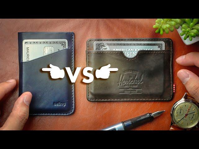 Bellroy Card Sleeve vs Herschel Charlie - Slim Wallet Review + GIVEAWAY!