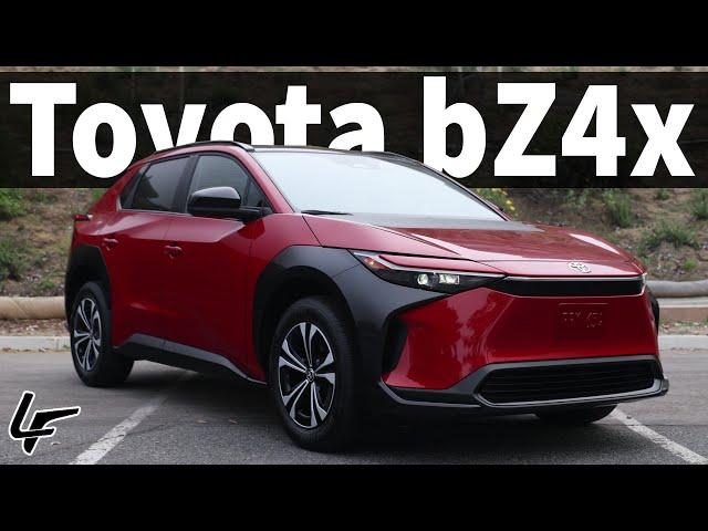 *HANDS ON* 2023 Toyota bZ4x XLE is a SOLID entry-level Electric Crossover