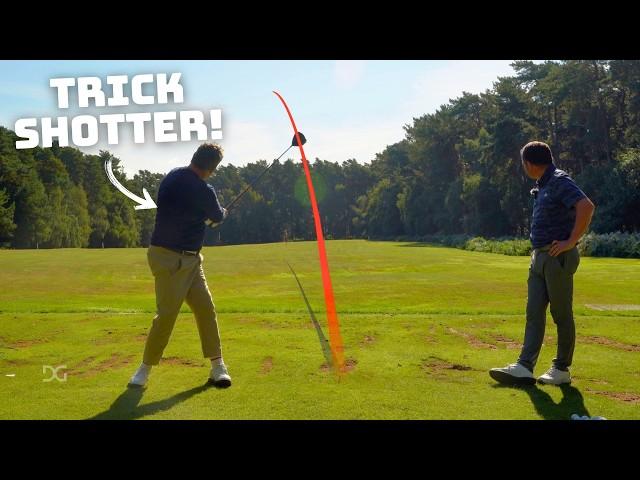 Fix your SLICE and more! Dan talks SIMPLE swing fixes with World Trickshot Champion, Geoff Swain!