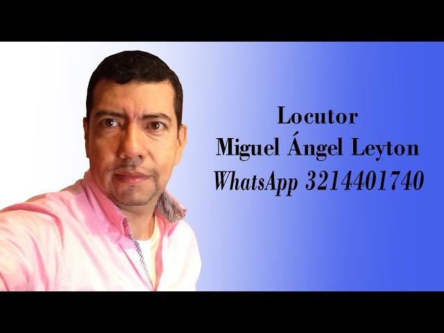 TELEVENTAS MEGA SHOP TV - LOCUTOR MIGUEL ANGEL LEYTON