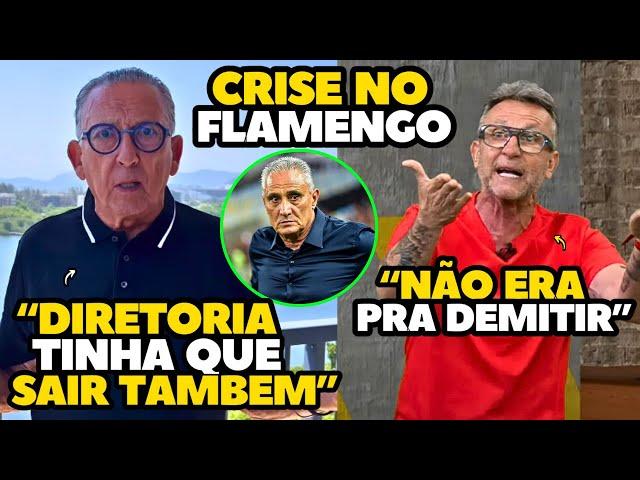 GALVÃO BUENO DETONA DIRETORIA DO FLAMENGO ENQUANTO NETO ZOA TITE!!