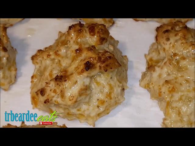 Quick, Easy & Cheesy Drop Biscuits...| trbeardeeEATS #stayhome  #withme