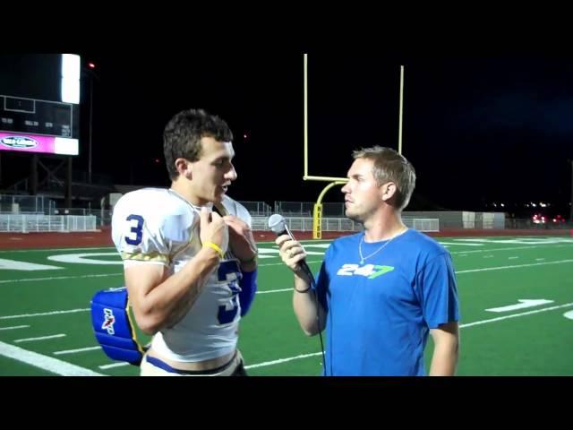 GigEm247 Video: Kerrville Tivy Quarterback Johnny Manziel